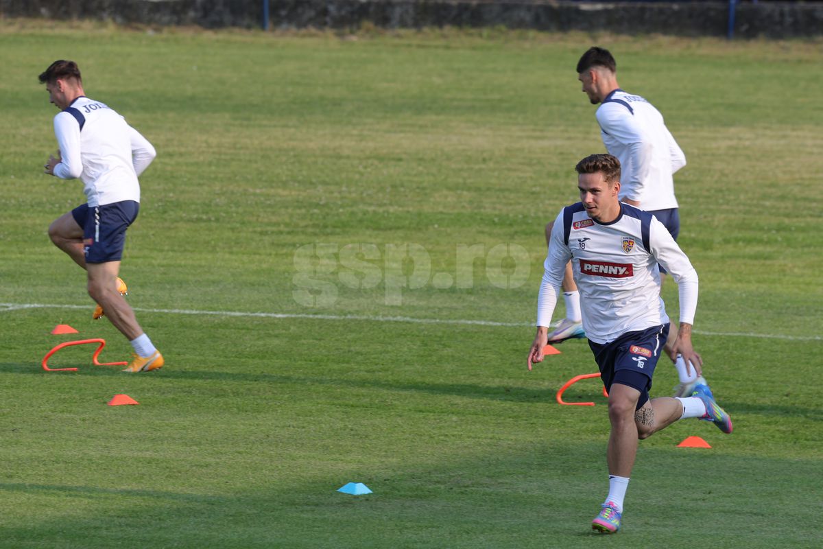 Antrenament România U21 la Bratislava