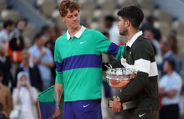 Cea mai originală comparație după finala Roland Garros: „Fără Jannik Sinner, mintea frumoasă și originală a lui Carlos Alcaraz devine un fluture care vrea să vadă un milion de flori”