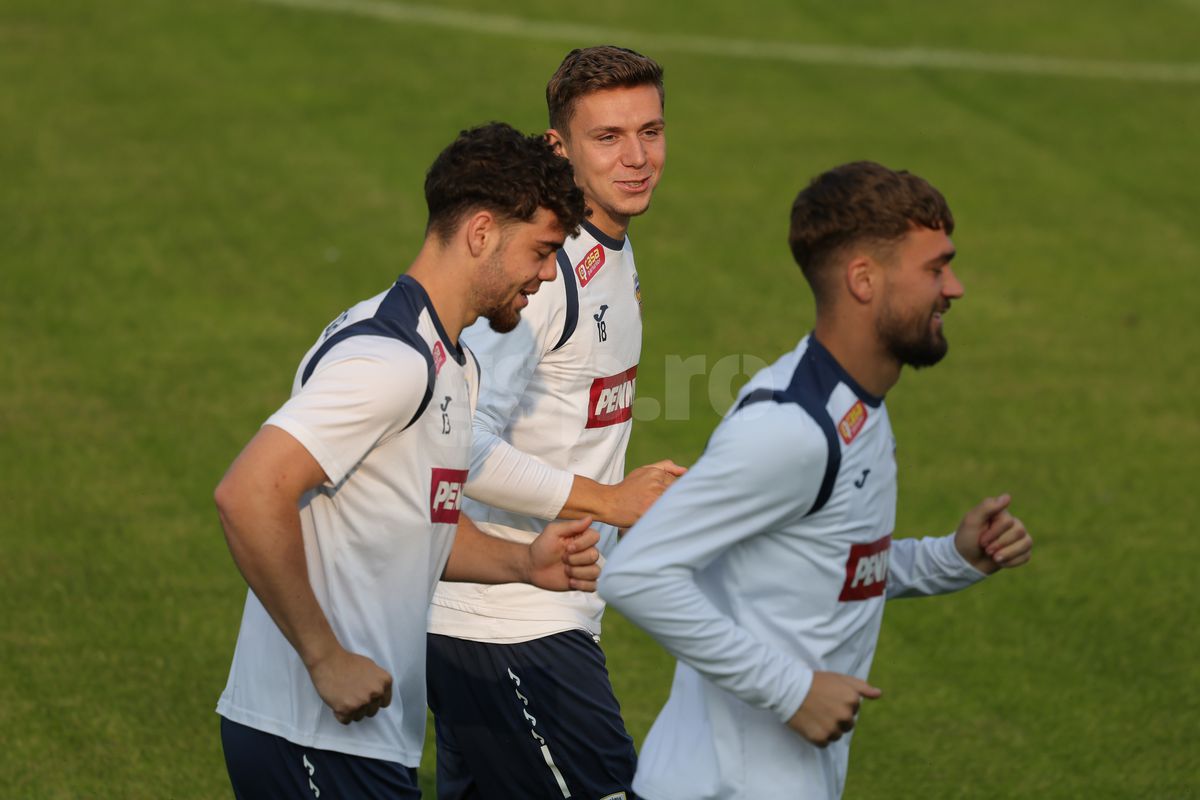 Antrenament România U21 la Bratislava