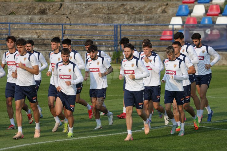 Antrenamentul României U21 la Bratislava FOTO: Ionuţ Iordache (GSP)