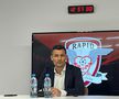 Imagini de la prezentarea lui Costel Gâlcă la Rapid