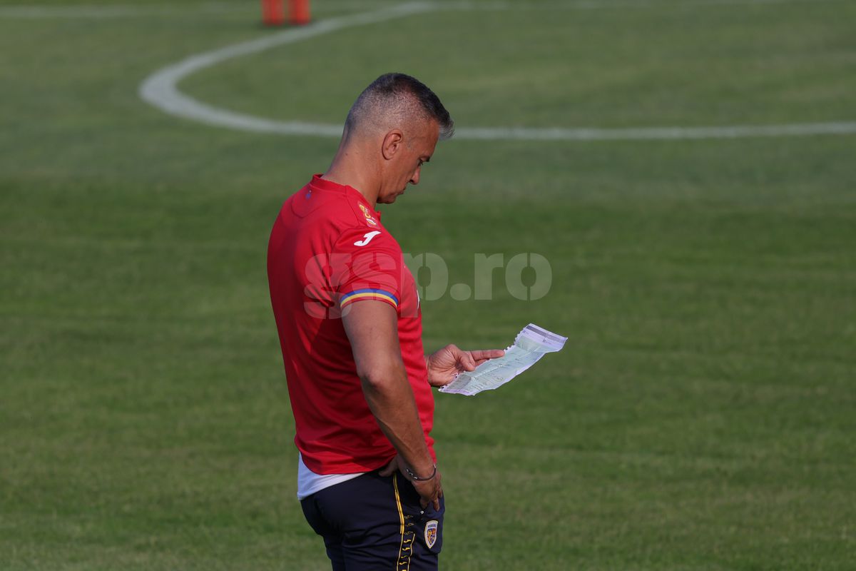 Antrenament România U21 la Bratislava