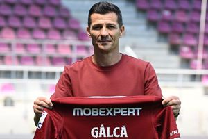 Costel Gâlcă, prezentat azi la Rapid în cadrul unei conferințe de presă