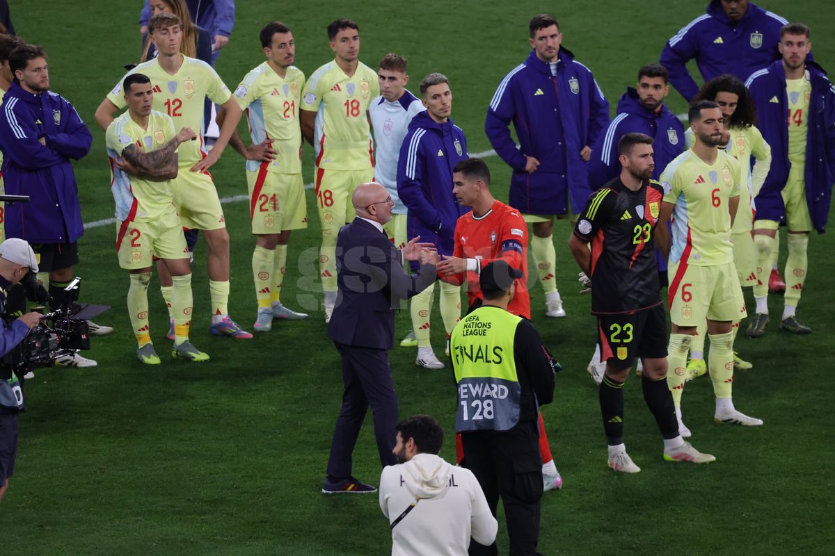 Imagini după finala Ligii Naţiunilor