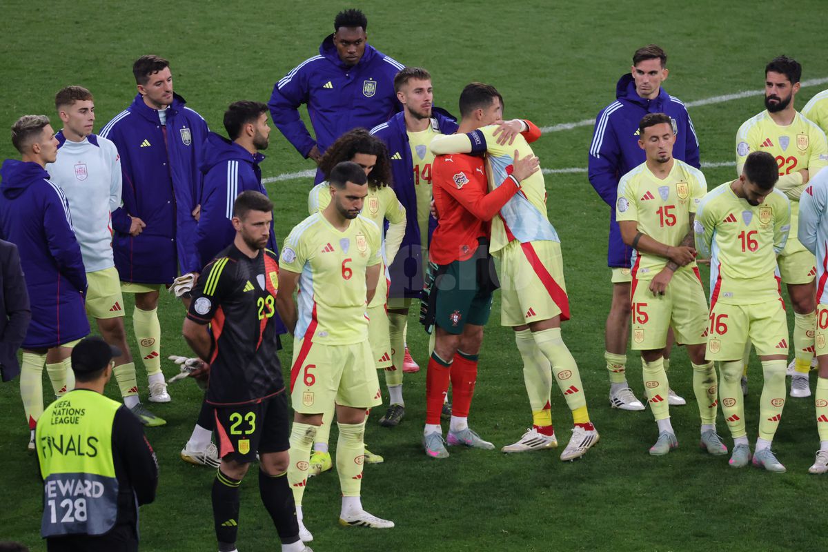 Imagini după finala Ligii Naţiunilor