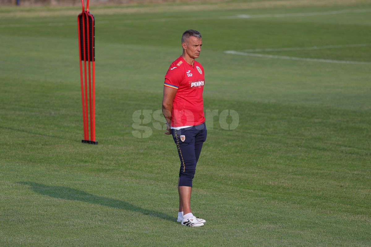 Antrenament România U21 la Bratislava