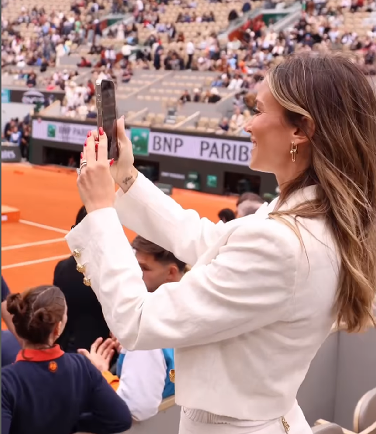 Diletta Leotta la finala Roland Garros 2025