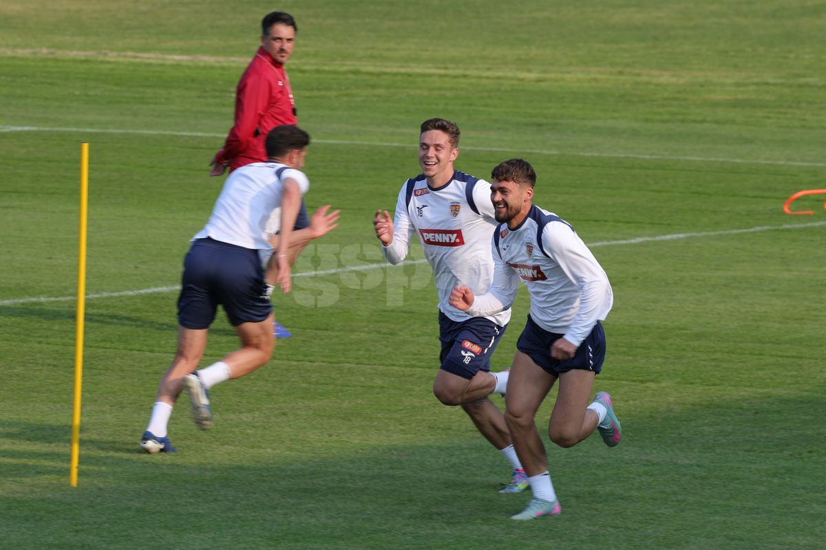 Antrenament România U21 la Bratislava