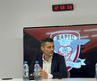 Imagini de la prezentarea lui Costel Gâlcă la Rapid