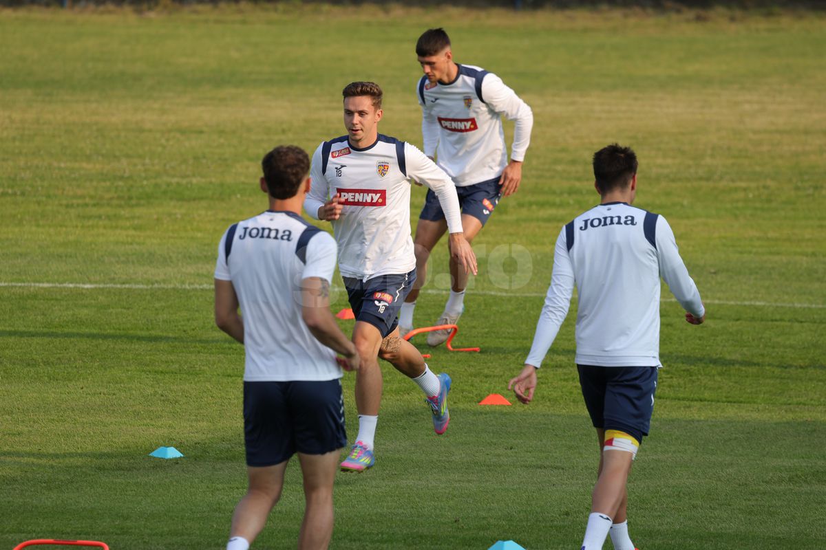 Antrenament România U21 la Bratislava