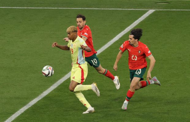 Aroganța și glumele neinspirate ale lui Lamine Yamal! Detalii nevăzute la televizor de la Portugalia - Spania: gesturile superbe făcute de Ronaldo