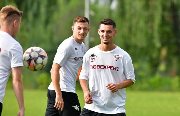 La loc comanda! Noua „perlă” de la Rapid s-a antrenat în premieră sub comanda lui Costel Gâlcă » Lotul prezent la reunire