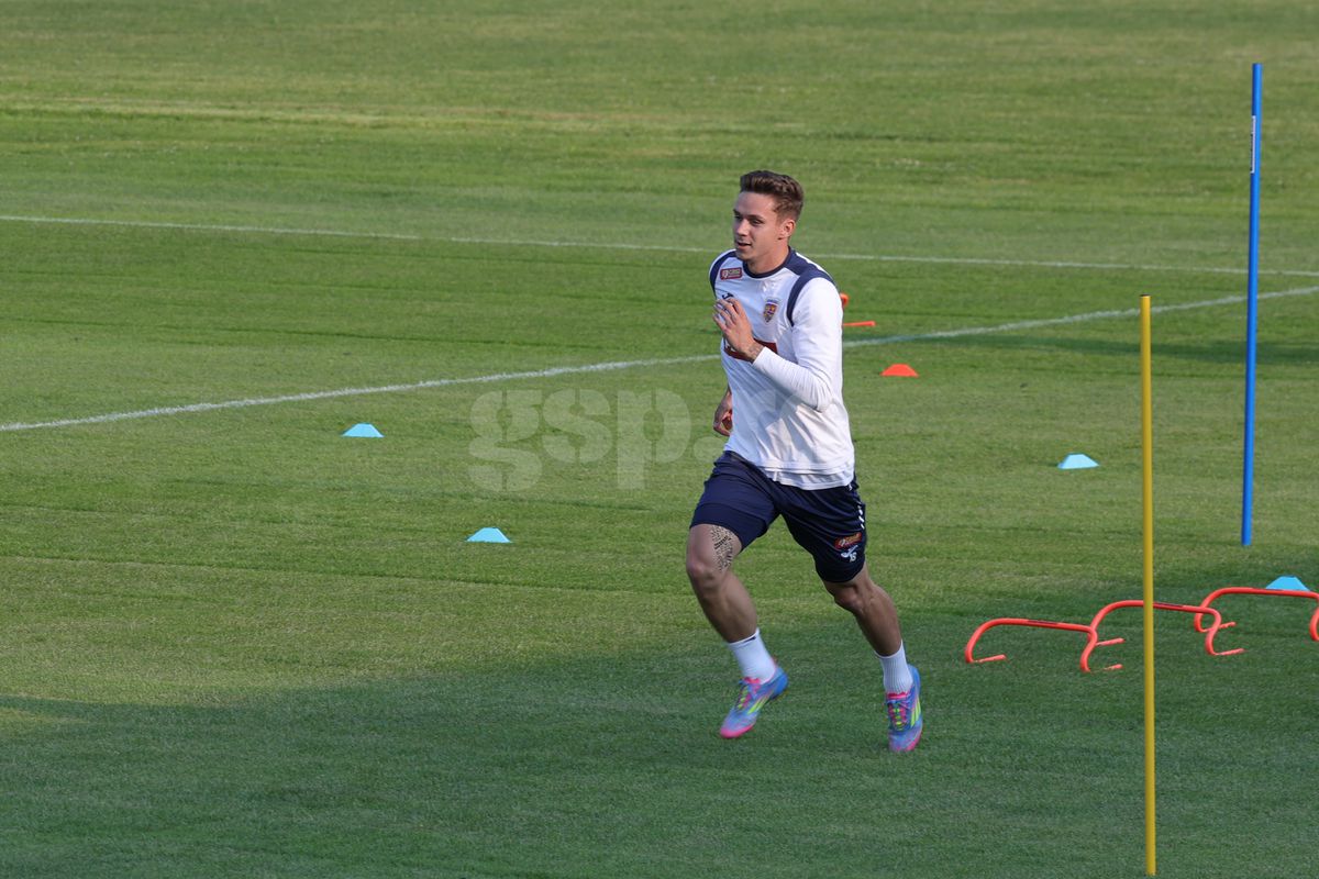 Antrenament România U21 la Bratislava