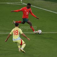 Imagini cu Nuno Mendes din finala Ligii Naţiunilor FOTO: Ionuţ Iordache (GSP)