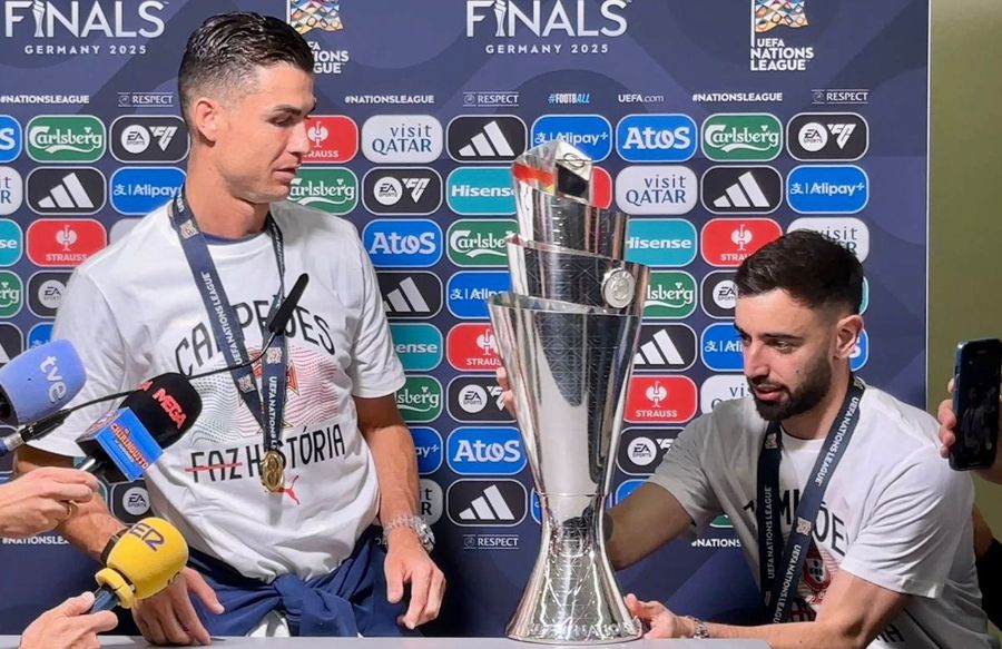 Imaginile de la „mixtă” cu Cristiano Ronaldo fac înconjurul internetului! Reporterii GSP, martorii unor scene de colecție + ce a putut spune CR7 despre Yamal