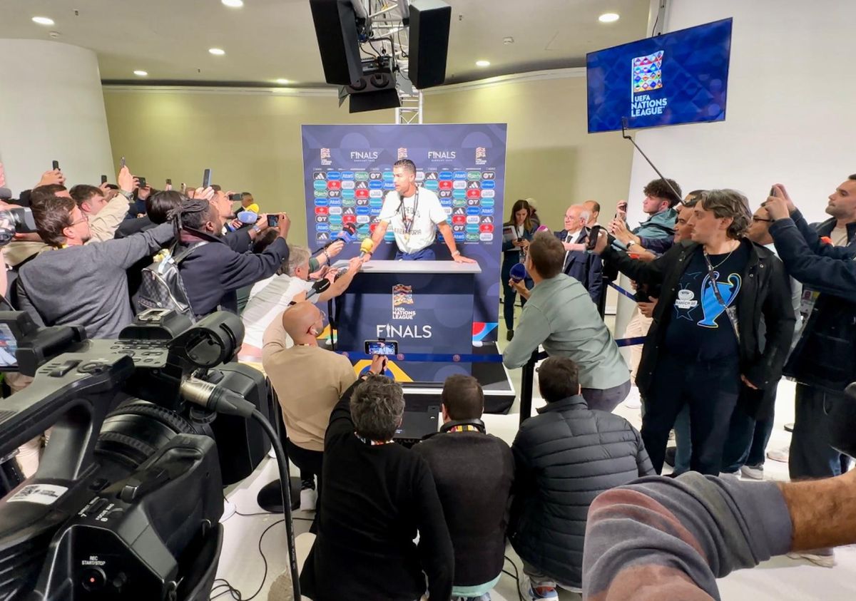 Imaginile de la „mixtă” cu Cristiano Ronaldo fac înconjurul internetului! Reporterii GSP, martorii unor scene de colecție + ce a putut spune CR7 despre Yamal