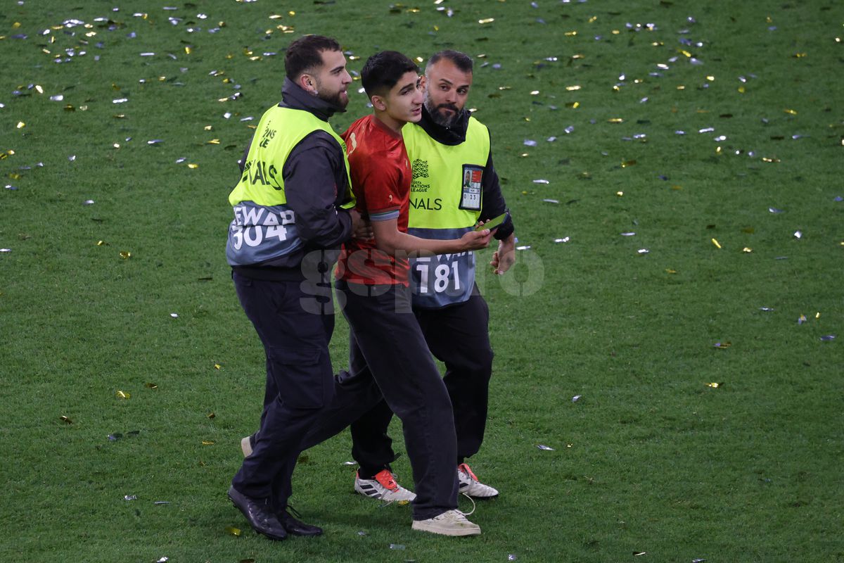 Imagini după finala Ligii Naţiunilor