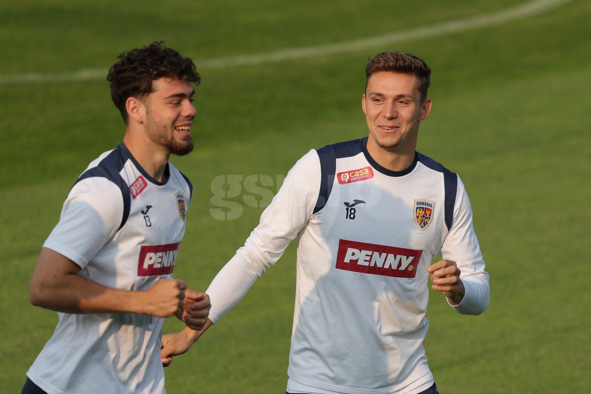 Antrenament România U21 la Bratislava