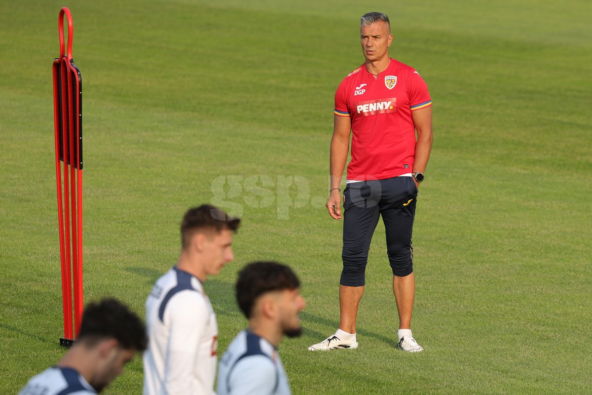 Antrenament România U21 la Bratislava