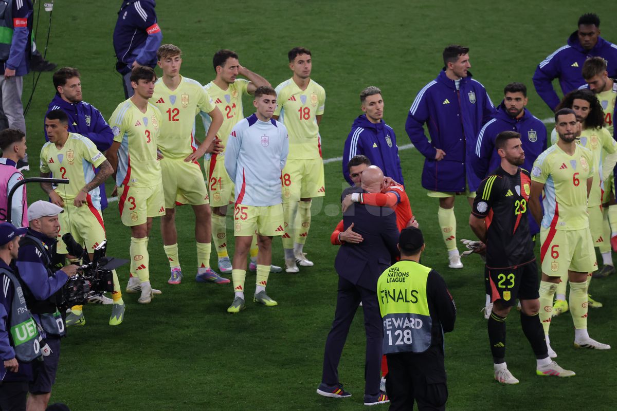 Imagini după finala Ligii Naţiunilor