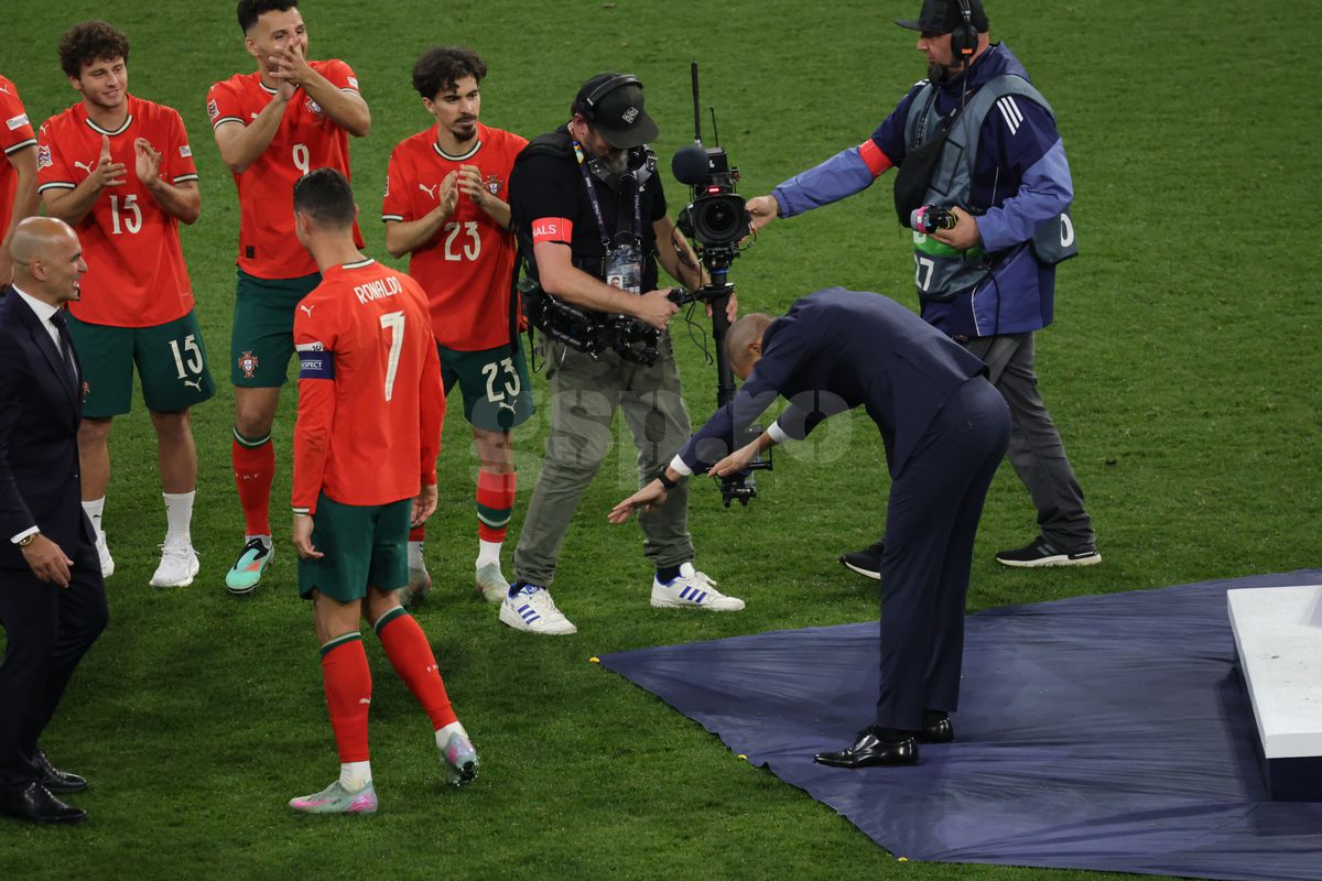 Aroganța și glumele neinspirate ale lui Lamine Yamal! Detalii nevăzute la televizor de la Portugalia - Spania: gesturile superbe făcute de Ronaldo