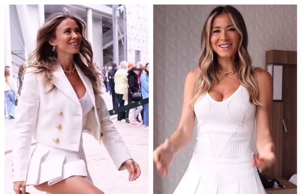 Cum a apărut Diletta Leotta la finala dintre Sinner și Alcaraz