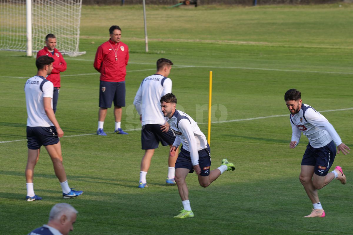 Antrenament România U21 la Bratislava