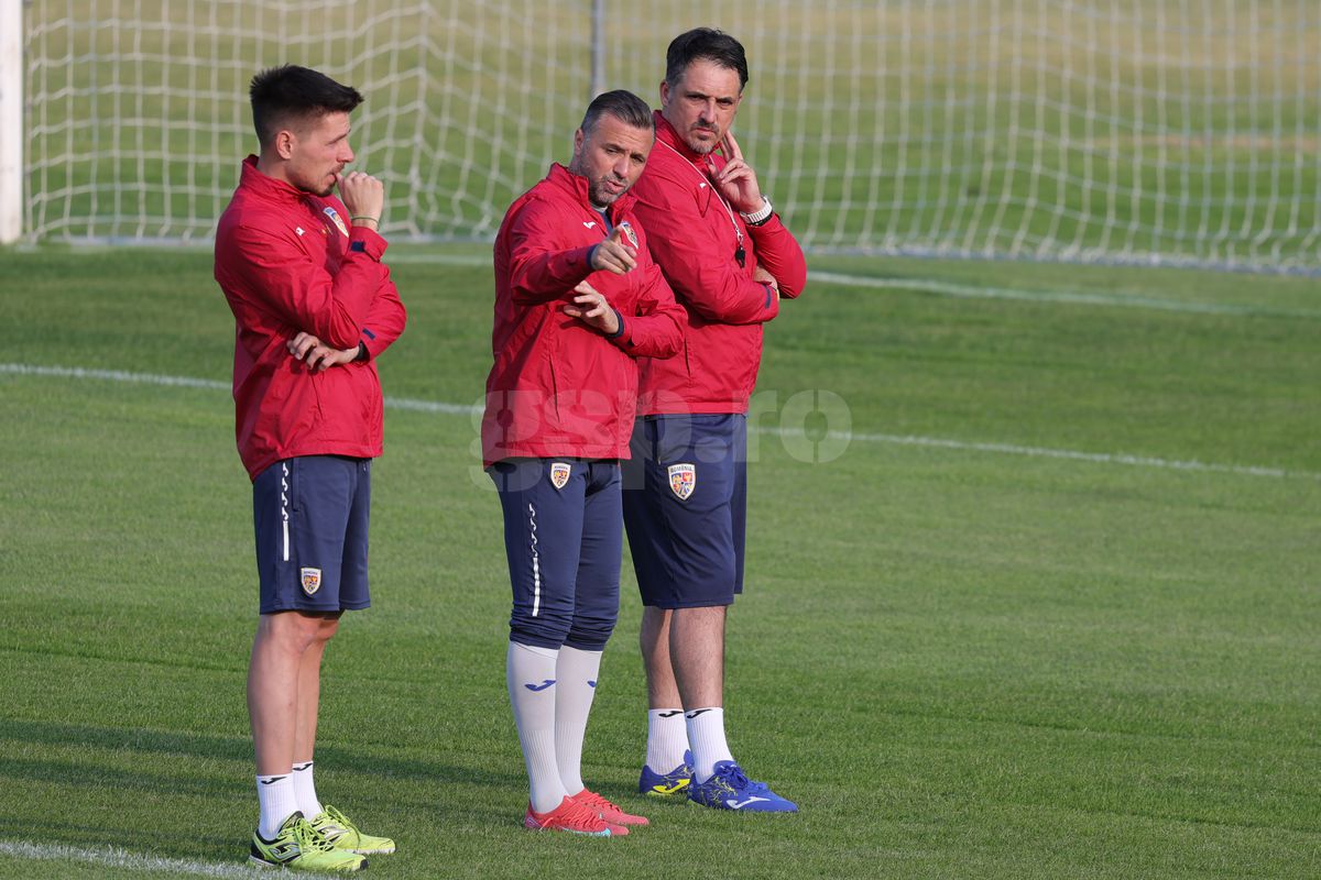 Antrenament România U21 la Bratislava