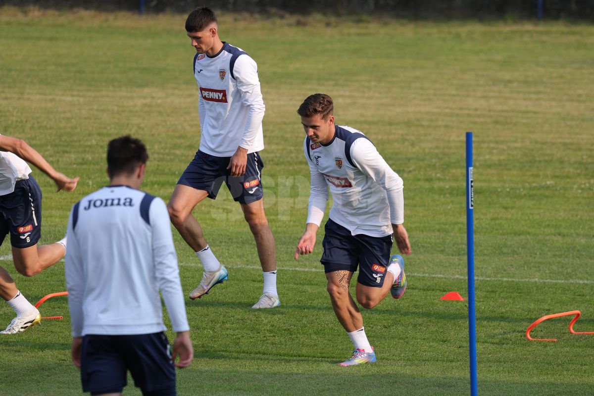 Antrenament România U21 la Bratislava