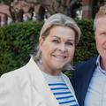Ronald Koeman, selecționerul Olandei, și soția sa, Bartina / Foto: Instagram