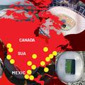 Campionatul Mondial 2026 care va începe joi va programa meciuri în 11 orașe din SUA, 3 din Mexic și 2 din Canada până pe 19 iulie / Fotomontaj: Diana Vasilescu