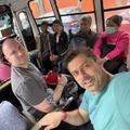 Imagini din autobuzul care ne-a dus la stadionul Azteca FOTO: Ionuț Iordache (GSP)
