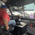 Șoferul autobuzului care ne-a dus la Azteca
