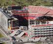 Levi's Stadium din San Francisco Bay Arena (Santa Clara, California) are 71.000 de locuri