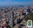 Vedere panoramică a orașului Mexico City (Mexic)