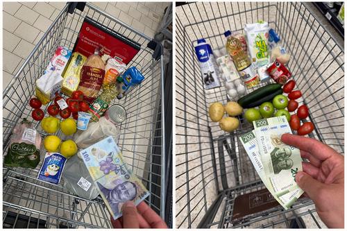Coșuri de cumpărături din București și Ciudad de México