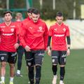 Fotbaliștii lui Dinamo // FOTO: Facebook @Tribuna Dinamo