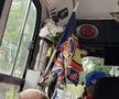Imagini din autobuzul care ne-a dus la stadionul Azteca FOTO: Ionuț Iordache (GSP)