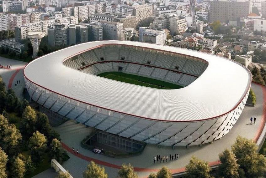 Așa ar arăta noul Stadion Dinamo // Foto: Facebook