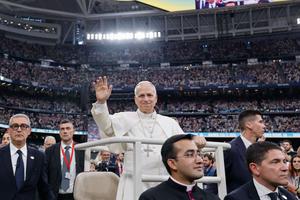 Șoc în avion și mesaj clar pentru fani » Papa Leon al XIV-lea a recunoscut ce echipă de fotbal susține