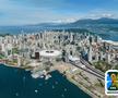 Vedere panoramică a orașului Vancouver (Canada)