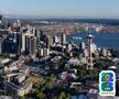 Vedere panoramică a orașului Seattle (SUA)