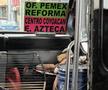 Imagini din autobuzul care ne-a dus la stadionul Azteca FOTO: Ionuț Iordache (GSP)