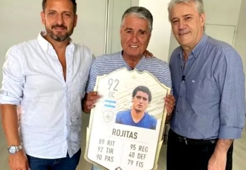 Clemente Rojas și cardul său din FIFA 20