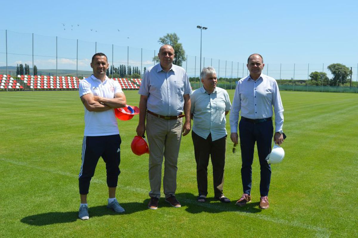 VIDEO + FOTO Cum arată lucrările la stadionul lui Sepsi: „Arena va fi inaugurată în mai 2021. Va fi o perlă!”