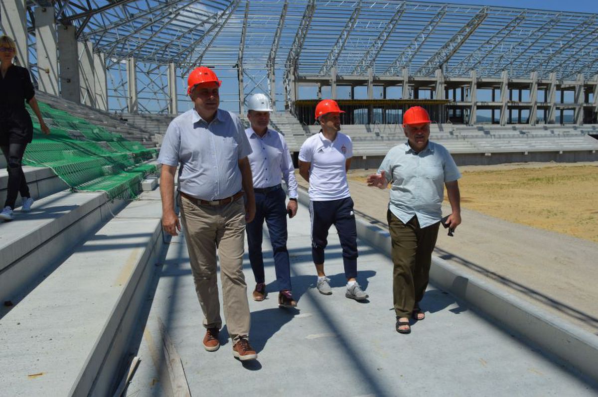 VIDEO + FOTO Cum arată lucrările la stadionul lui Sepsi: „Arena va fi inaugurată în mai 2021. Va fi o perlă!”