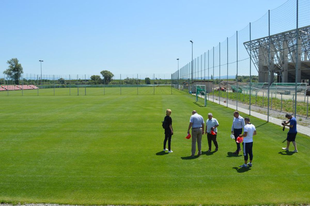 VIDEO + FOTO Cum arată lucrările la stadionul lui Sepsi: „Arena va fi inaugurată în mai 2021. Va fi o perlă!”
