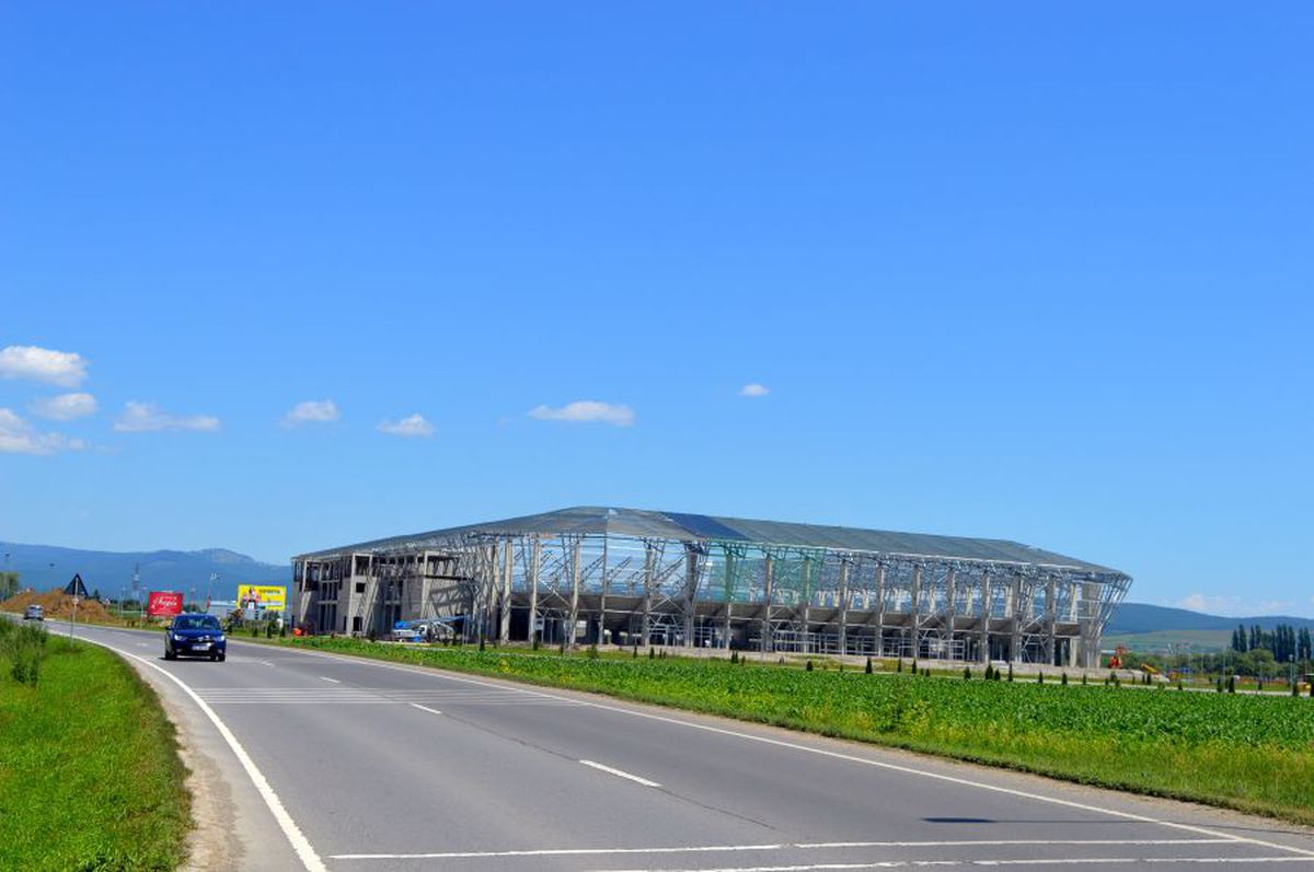 VIDEO + FOTO Cum arată lucrările la stadionul lui Sepsi: „Arena va fi inaugurată în mai 2021. Va fi o perlă!”
