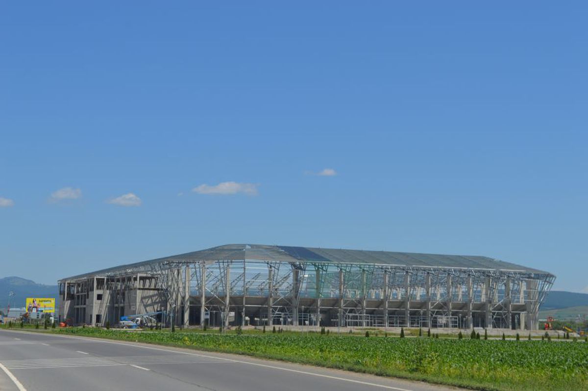 VIDEO + FOTO Cum arată lucrările la stadionul lui Sepsi: „Arena va fi inaugurată în mai 2021. Va fi o perlă!”