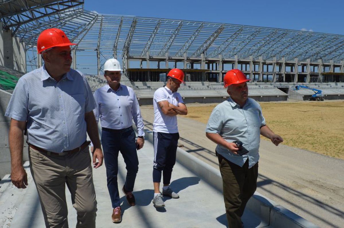 VIDEO + FOTO Cum arată lucrările la stadionul lui Sepsi: „Arena va fi inaugurată în mai 2021. Va fi o perlă!”
